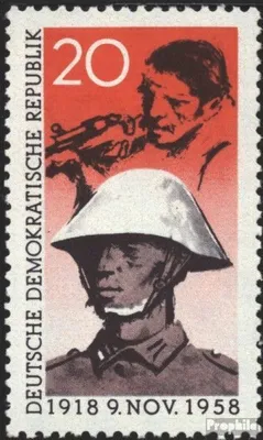 Produktbild von Briefmarken DDR 1958 Mi 662 (kompl.Ausg.) postfrisch 40.Jahrestag der Novemberrevolution