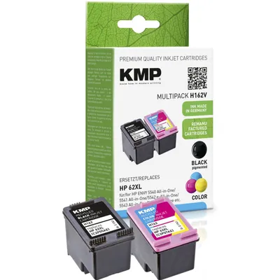 Produktbild von KMP H162V Vorteilspack BK/Color komp. mit HP C2P05AE/C2P07AE