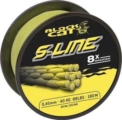 Produktbild von Black Cat Schnur S-Line Länge 250m ø0,42mm