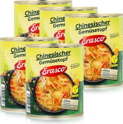 Produktbild von Erasco Chinesischer Gemüsetopf 800g Fertigessen (5er Pack)
