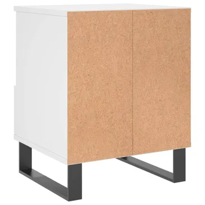 Produktbild von Nachttisch Weiß 40x35x50 cm Holzwerkstoff