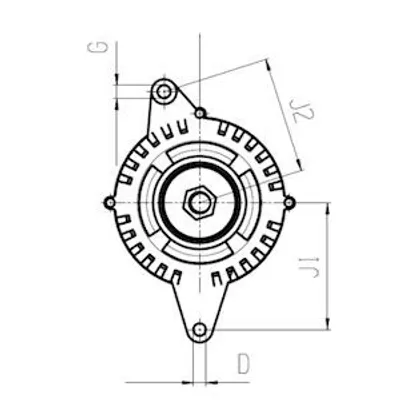 Produktbild von HC-Cargo 112053 Starter Anlasser 2,2kW passend für PEUGEOT BOXER Kasten (230L) 12V