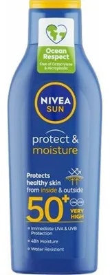 Obrázok produktu pre Nivea Sun Lotion Protect & Moisture SPF50+ 200ml
