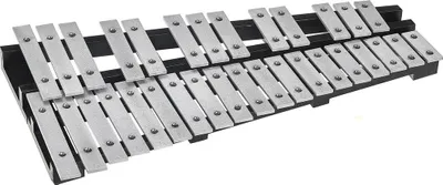 Zdjęcie produktu dla 30-nutowy zestaw glockenspielu, ksylofonu i dzwonków z pałkami, pałeczkami perkusyjnymi i torbą