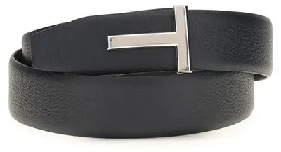 Immagine prodotto di Cintura Tom Ford in pelle di vitello nera