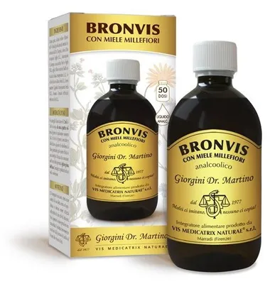 Immagine prodotto di Bronvis Con Miele Millefiori 500 Ml