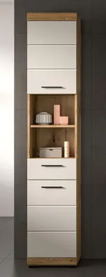Produktbild von Hochschrank Scout | mit Schubkasten | Kaschmir / Evoak Oak