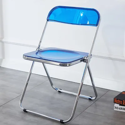 Immagine prodotto di Solidchoice - Sedia pieghevole in acrilico, impilabile e dal design trasparente