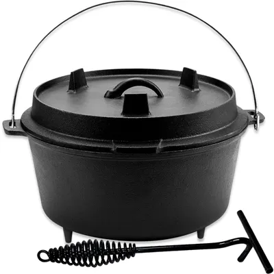 Obrázek produktu pro Hrnec z litiny s poklicí, průměr 25,5 cm