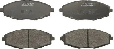 Produktbild von ABE Bremsbeläge Satz Vorne für CHEVROLET MATIZ (M200, M250) C10007ABE
