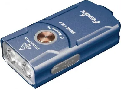 Zdjęcie produktu dla Brelok Fenix E03R v2.0, ładowalny, 500 lumenów, jasnoniebieski (FNX E03R V2.0)