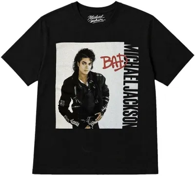 Obrázok produktu pre Michael Jackson Bad Black 2XL Tričko