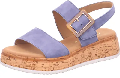Produktbild von Gabor (0) Plateau Sandaletten Damen 31393930393737 Blau 43 EU