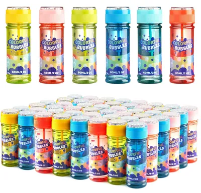 Productafbeelding van 48-Pack Bellenflessen voor Feestjes