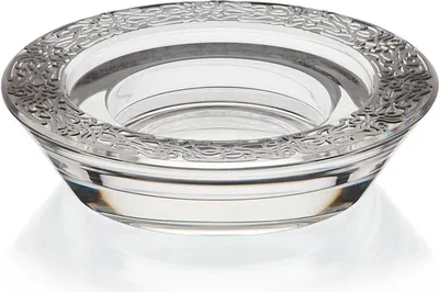 Produktbild von Schwerer Kerzenhalter Kerzenständer Stumpenkerzenhalter 15,5 cm Bleikristall Glas, aus Bleikristall