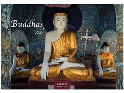 Immagine prodotto di Calendario del Buddha 2027 - Calendario da parete | Calendario fotografico Asia 35x50 cm | Immagini spirituali del Buddha | Perfetto per la meditazione e la decorazione degli ambienti