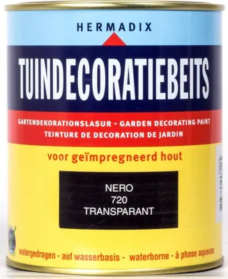 Immagine prodotto di Decorazione da giardino Vernice Nero 750 ml Hermadix