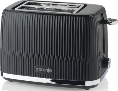 Produktbild von Gorenje Toaster | T850DPB | Number of slots 2 | Housing material Plastic | Black