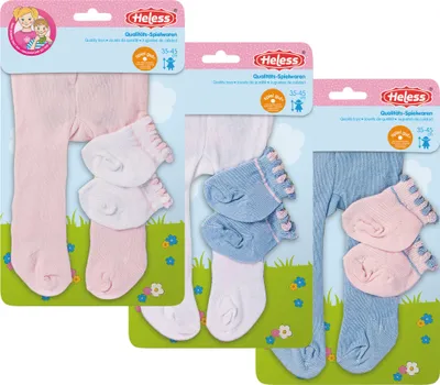 Produktbild von Heless 475, Puppenstrumpfhosen, 3 Jahr(e)
