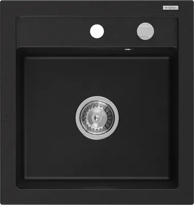 Produktbild von Mexen Vito 1-Becken-Granit-Spüle 520 x 490 mm, Schwarz - 6503521000-77