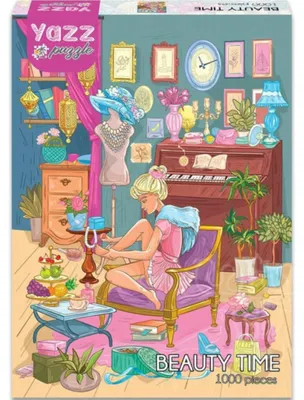 Immagine prodotto di Gioco di puzzle YAZZ, tempo sul lago, 1000 pezzi