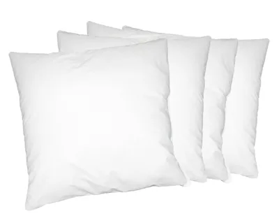 Produktbild von MOON Luxury Perkal 4er Pack Füllkissen Innenkissen Sofakissen extra fest gefüllt 100% Baumwolle-45x45