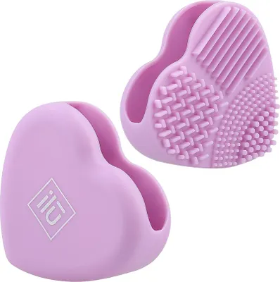 Produktbild von Ilū Make Up Brush Cleaner Purple - Pinselreinigungsmatte