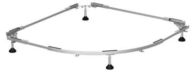Image de Système de pieds BetteCorner pour receveurs de douche, 900x1000x180mm, B52-3053