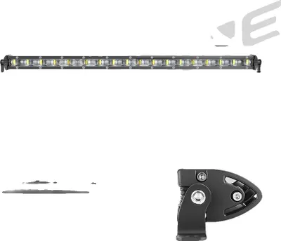 Zdjęcie produktu dla Listwa świetlna LED, konstrukcja wodoodporna, regulowany montaż, listwa świetlna 20 cali