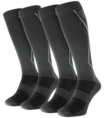 Produktbild von Kompressions-Laufsocken 2 Paar Damen & Herren Grau 39/42 atmungsaktiv
