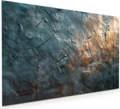 Produktbild von Küchenrückwand Spritzschutz Glas mit Motiv Metallische Oberfläche 40 x 40 cm