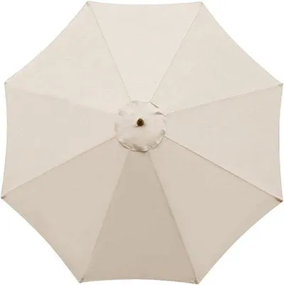 Image de Housse de parasol pour terrasse Famanu, en polyester, avec protection UV30+ et résistante aux intempéries