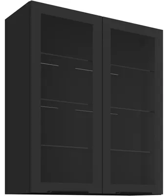Produktbild von Hängeschrank 80 SILVIA 22 schwarz
