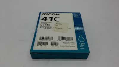 Produktbild von Ricoh 405762, Standardertrag, Cyan, 1 Stück(e)