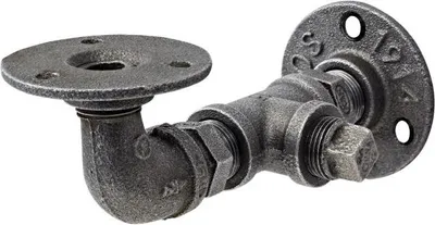 Produktbild von Dolle Regalträger Cast 17 x 6 x 9,5 cm grauguss Stahl