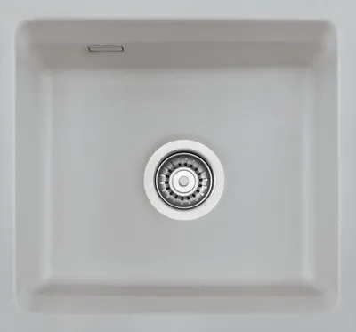 Produktbild von Flächenbündige Spüle KARA 51 F/o in TITAN mit Handbetätigung / ab Schrankbreite 50 cm / Einbauspüle