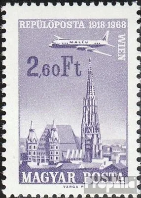 Produktbild von Briefmarken Ungarn 1968 Mi 2421A (kompl.Ausg.) postfrisch Flugpostmarke