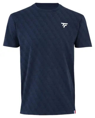 Image de TECNIFIBRE T-shirt graphique, modèle 2025, couleur marine, taille XS