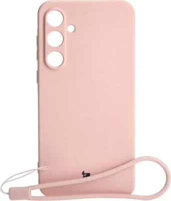 Produktbild von Mobiili tagakaas Bizon Galaxy A55, silikoon, heleroosa