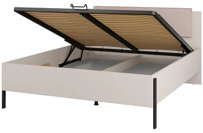 Obrázok produktu pre Posteľ s úložným priestorom160x200 JUKAN 51 kašmír