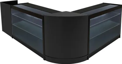 Immagine prodotto di Set di banchi espositivi LED Aries modello CM60 + K1200 (2 pezzi) + TB60 – Colore nero
