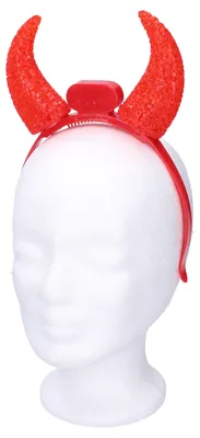 Produktbild von Teufelshörner, leuchtend (blinkend), glitzernd