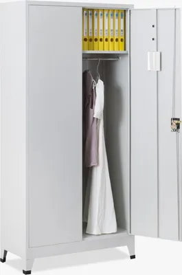 Immagine prodotto di Cartella per ufficio 2 ante in metallo 90x40 H180 con serratura Vesuvio Light