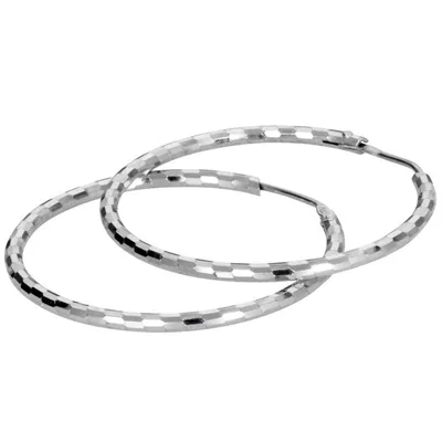 Produktbild von Miamar Damen SCR32 Creolen Silber Ohrschmuck