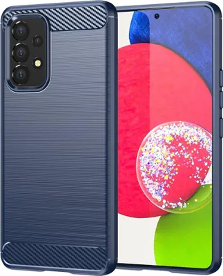 Produktbild von Samsung Galaxy A53 Hülle - Coverup Armor Brushed TPU Back Cover - Blau