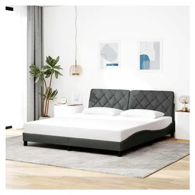 Produktbild von Bettgestell Dunkelgrau 180x200 cm ohne Matratze