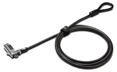 Produktbild von Kensington Slim NanoSaver Laptop-Kombinationsschloss, 1,8 m, schwarz