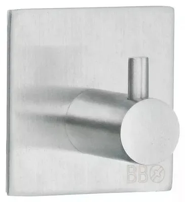 Produktbild von Smedbo Design Haken in Edelstahl gebürstet, Selbstklebend B1105