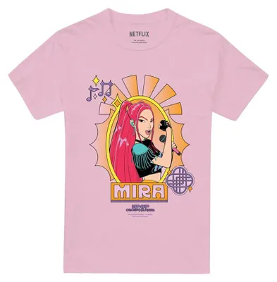 Productafbeelding van K-Pop Demon Hunters - T-shirt voor heren/dames, uni model, TV42731 (maat M) (roze)