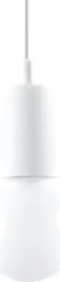 Produktbild von Hängeleuchte DIEGO 1 weiß 1xE27 15W PVC 90x9x9cm Sollux Lighting